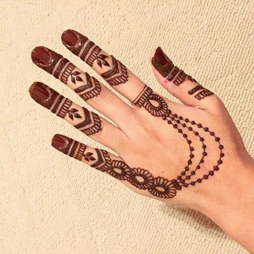 12 Elegant And Unique Finger Mehndi Designs | Ring mehndi design, Finger mehendi  designs, Simple henna tattoo